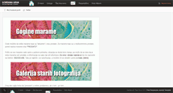 Desktop Screenshot of gordana.arva.biz